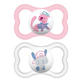 MAM - MAM air silicone soother 6-16m 2-pcs - Mari Kali Stores Cyprus